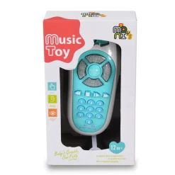 Moni Musikspielzeug Fernbedienung K999-116B Musikfunktion, Lichteffekte, Tasten türkis