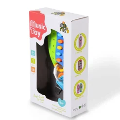 Moni Musikspielzeug Schlüsselbund K999-80B Tasten, Musik, Licht, drei Schlüssel bunt