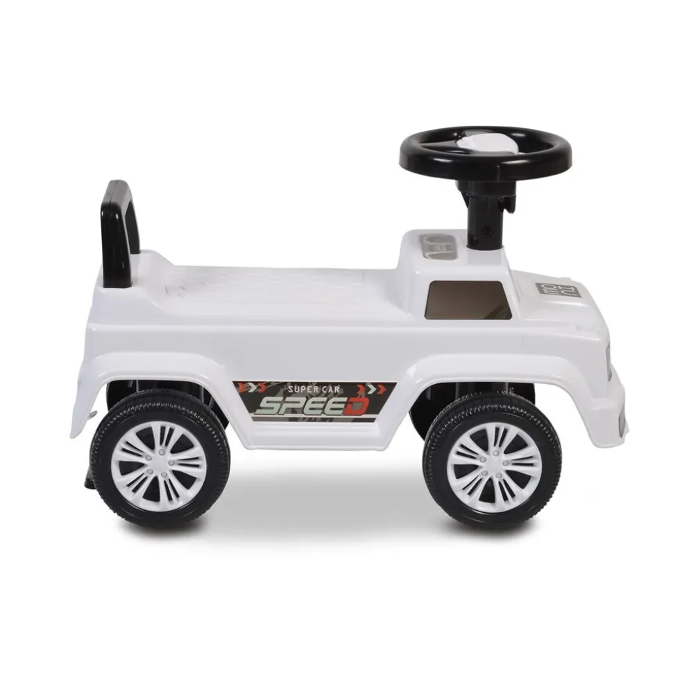 Moni Rutschauto Kinderauto Speed JY-Z12 Musikfunktion, ab 18 Monaten, max. 25 kg weiß