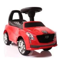 Moni Rutschauto Leopard JY-Z01D mit Musikfunktion, ab 18 Monate bis 25 kg rot