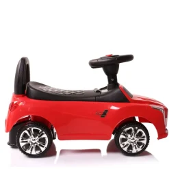 Moni Rutschauto Leopard JY-Z01D mit Musikfunktion, ab 18 Monate bis 25 kg rot