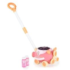 Moni Schiebespielzeug Flugzeug Seifenblasen, für drin und draußen, Höhe 46,5 cm rosa
