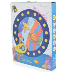 Moni Spielbogen Baby Like 143A, Unterwasserwelt, 5 Spielsachen, Wachstumsskala
