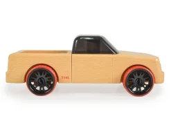 Moni Spielzeugautos Mini aus Buchenholz verschiedene Modelle, ab 4 Jahre schwarz