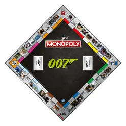 Monopoly - James Bond + 6 EXTRA Gold Spielfiguren Deutsch Französisch Edition Spiel Brettspiel