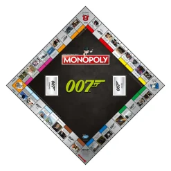 Monopoly - James Bond + 6 EXTRA Gold Spielfiguren Deutsch Französisch Edition Spiel Brettspiel
