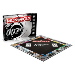Monopoly - James Bond + 6 EXTRA Gold Spielfiguren Deutsch Französisch Edition Spiel Brettspiel