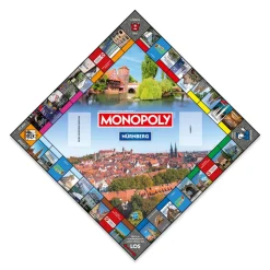 Monopoly - Nürnberg Brettspiel Gesellschaftsspiel Spiel Cityedition Stadtedition