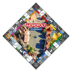 Monopoly - Schwabach Brettspiel Gesellschaftsspiel Spiel Cityedition Stadtedition