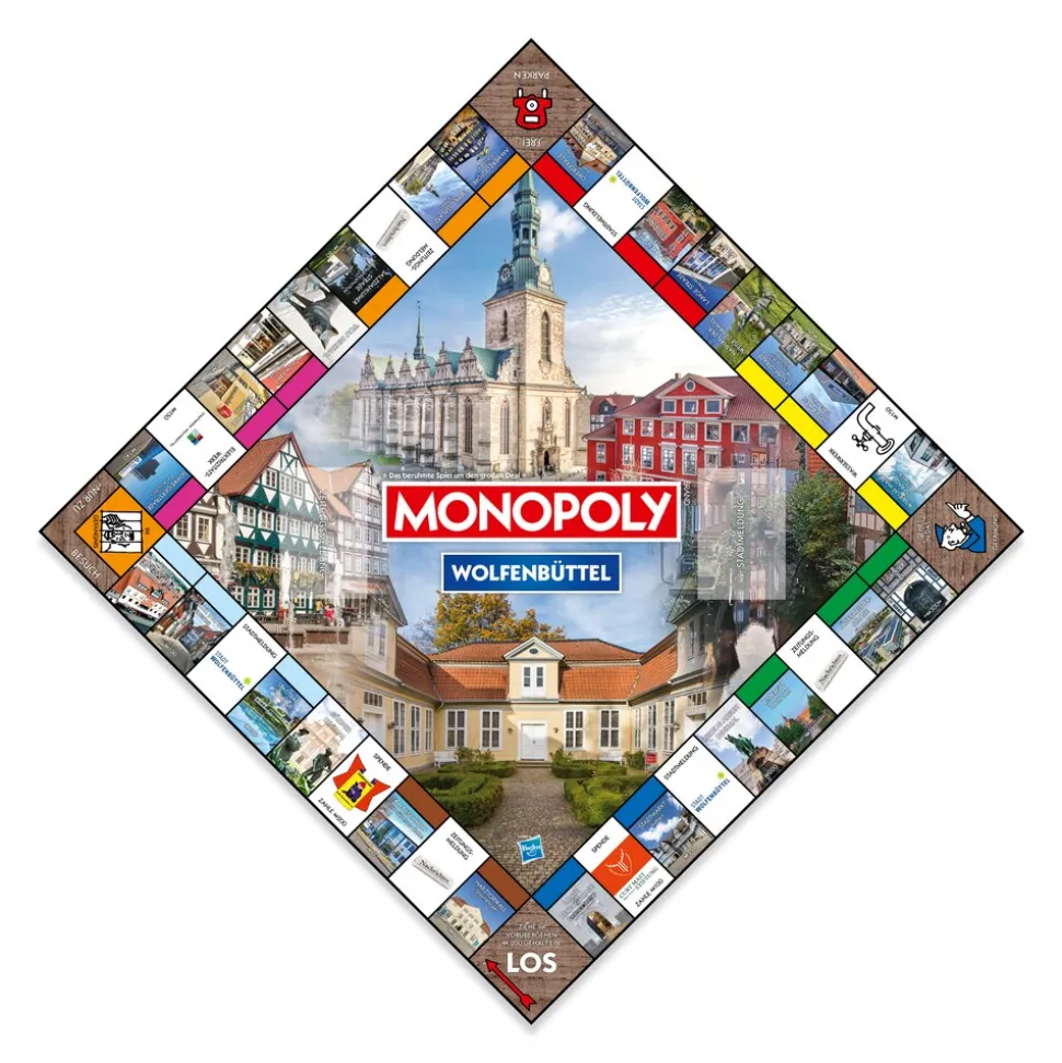 Monopoly - Wolfenbüttel Brettspiel Gesellschaftsspiel Spiel Cityedition Stadtedition