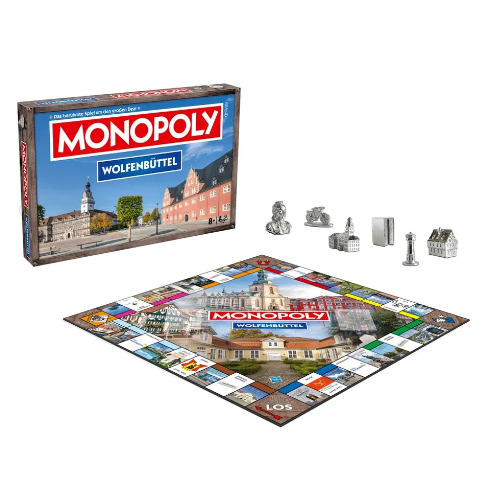 Monopoly - Wolfenbüttel Brettspiel Gesellschaftsspiel Spiel Cityedition Stadtedition