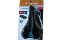 Mountainbike-Sattel, mit Memory Foam, mit Fixierungsskala, Farbe: schwarz