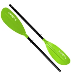 24MOVE® Doppelpaddel LAGO Aluminium Paddel, Stand-Up Paddling, Paddel für Kajak, 220 cm, verstellbar