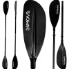 24MOVE® Doppelpaddel LAGO Aluminium Paddel, Stand-Up Paddling, Paddel für Kajak, 220 cm, verstellbar