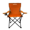 24MOVE® Faltstuhl orange Campingstuhl Anglerstuhl mit Getränkehalter - Anglersessel klappbar - Klappstuhl Gartenstuhl Faltstuhl Relaxsessel Campingsessel faltbar, Polyester, für draußen oder drinnen