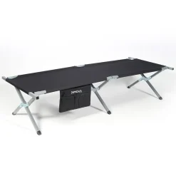 24MOVE® Feldbett Campingbett bis 180 kg In-und Outdoor Camping faltbar, inkl. Tragetasche für einfachen Transport