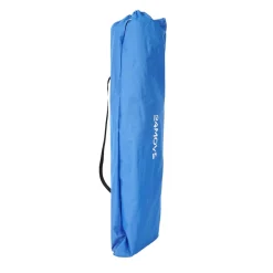 24MOVE® Feldbett Campingbett bis 150 kg In-und Outdoor Camping faltbar mit Seitentasche und Kissen