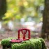 MTB/Plattform Pedal TRIDENT, rot, 9/16"