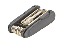 Multifunktionswerkzeug, 11 Funktionen, Reifenheber, Innensechskantschlüssel: 2, 2.5, 3, 4, 5, 6, 8 mm, Innensechsrundschlüssel T25, Schlitzschraubendreher, Kreuzschraubendreher