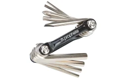 Multifunktionswerkzeug, 9 Funktionen, Innen-Sechskantschlüssel (2,2.5,3,4,5,6 mm), Innenrundschlüssel, Schlitzschraubendreher, Kreuzschraubendreher