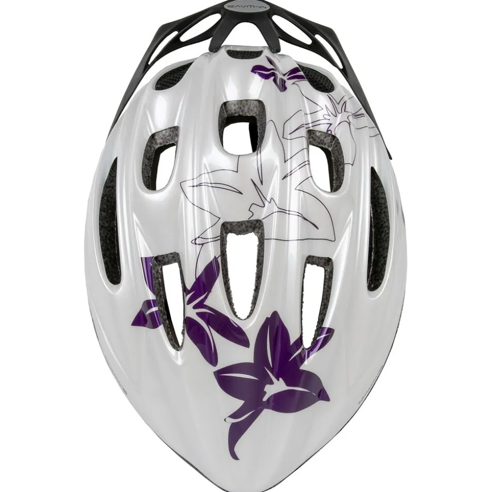 M-Wave Active Fahrradhelm Damen Herren Helm für Fahrrad fahren mit Visier leichter Fahrradhelm Erwachsene