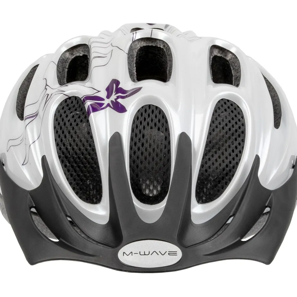 M-Wave Active Fahrradhelm Damen Herren Helm für Fahrrad fahren mit Visier leichter Fahrradhelm Erwachsene