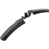 M-Wave Mud Max Fat Schutzblech 24 - 29 Zoll mit Reflektorhalter Spritzschutz Mudguard Schmutzfänger Fahrradschutzblech Steckschutzblech Set vorne hinten