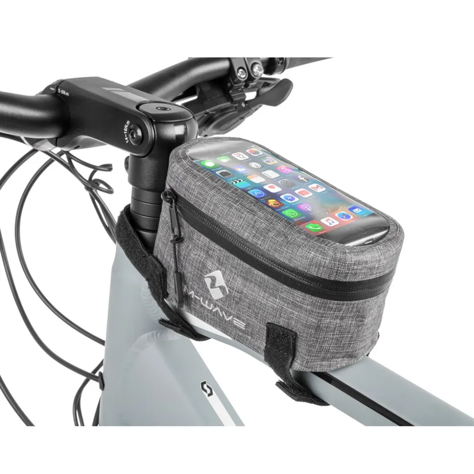 M-Wave Suburban Top Oberrohrtasche Fahrrad Tasche Fahrradtasche Touchscreen Handy