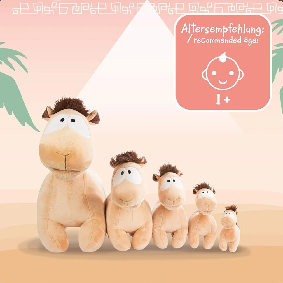 NICI - Plüschtier - Kemal das Kamel (30cm) Kuscheltier Stofftier Plüschfigur