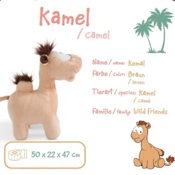 NICI - Plüschtier - Kemal das Kamel (50cm) Kuscheltier Stofftier Plüschfigur
