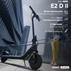 Ninebot by Segway KickScooter E2 D II schwarz E-Scooter