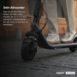 Ninebot by Segway KickScooter E2 D II schwarz E-Scooter