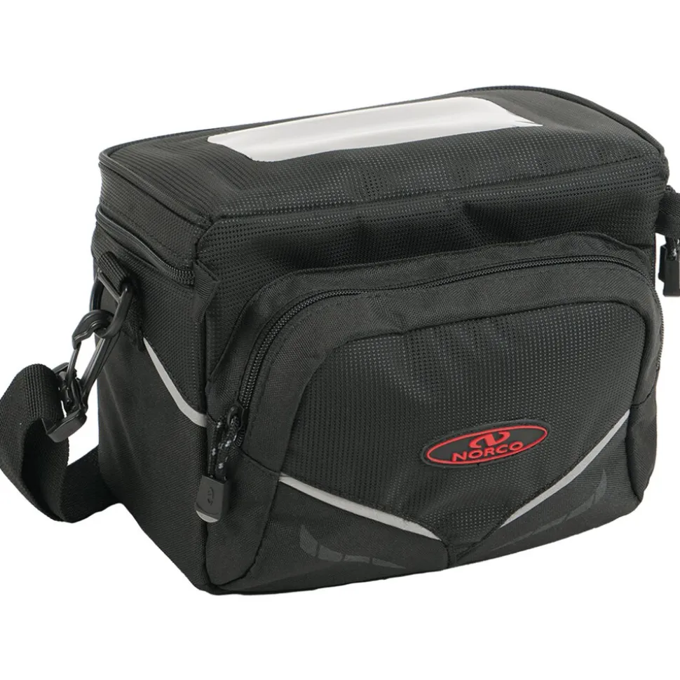 Norco Utah Lenkertasche 5 l Fahrradtasche Lenker Fahrrad Nylon schwarz