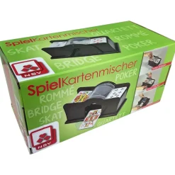 Nürnberger Spielkarten 03210005002 - Manueller Kartenmischer mit Kurbel – Perfekt für Spielkarten (ohne Karten)