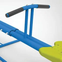 NYVI Kinderwippe NYVIKidz 360 - Outdoor Wippe für Kinder - Metallrahmen, 360 Grad Drehung, Dämpfer unter Sitzen
