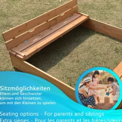NYVI Sandkasten Spielplatz Kinder SB003L