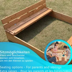 NYVI Sandkasten Spielplatz Kinder SB003S