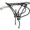O-Stand Disc Gepäckträger Heckgepäcktäger 24 - 29 Zoll universal Fahrrad Heckgepäckträger für Scheibenbremse Aluminium Federklappe