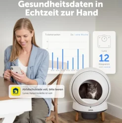 PetSafe ScoopFree SmartSpin Selbstreinigende Katzentoilette