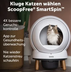 PetSafe ScoopFree SmartSpin Selbstreinigende Katzentoilette