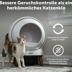 PetSafe ScoopFree SmartSpin Selbstreinigende Katzentoilette