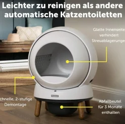 PetSafe ScoopFree SmartSpin Selbstreinigende Katzentoilette