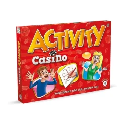 Piatnik Activity Casino Spiel ab 12 Jahre Partyspiel für Gruppen mit Jetons