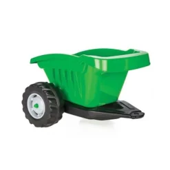Pilsan Anhänger für Kindertraktor 07317 Active, bis 35 kg belastbar, ab 3 Jahren grün