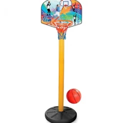 Pilsan Basketball-Set 03398 Ständer Höhe einstellbar Kunststoffball ab 3 Jahre bunt