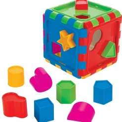 Pilsan Formsortierer Box 03226 Sortierspiel Steckspiel zehn verschiedene Formen bunt