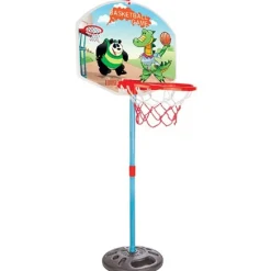 Pilsan 03394 Kinderbasketballkorb mit Ständer, Höhe 115 cm, ab 3 Jahre