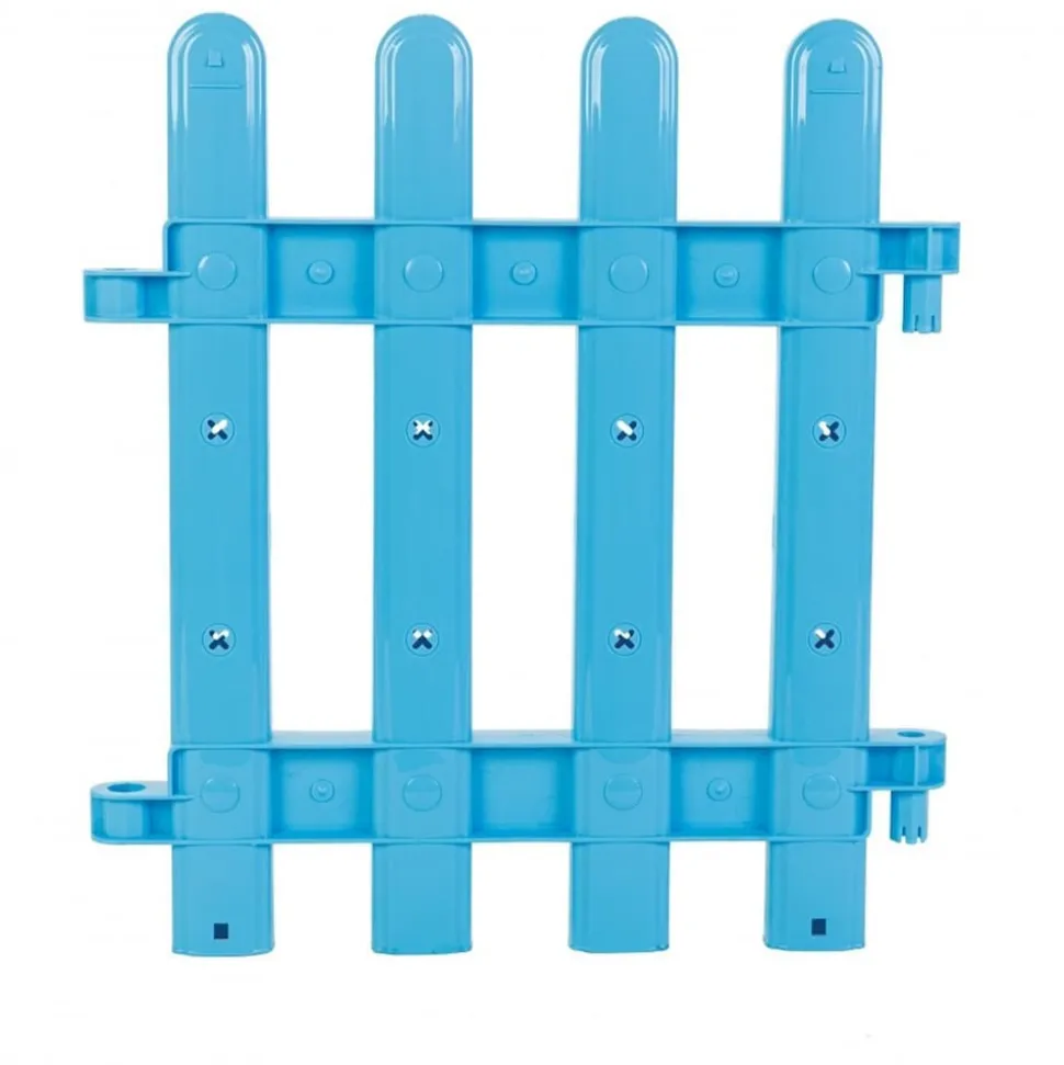 Pilsan Kunststoff Spielzaun Multi 06226 Laufgitter, 10 Elemente á 51 x 4 x 54 cm bunt