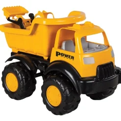 Pilsan Spielzeug Baustellen LKW 49 x 31 x 26 cm mit Bulldozer 06518