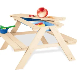 Pinolino Kindersitzgarnitur 'Matsch-Nicki für 4', natur